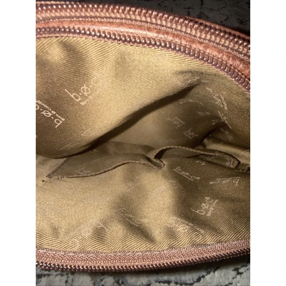 BOC Purse Suede Crossbody Green Tan Brown Bag Faux Leather Power Bank  Boho